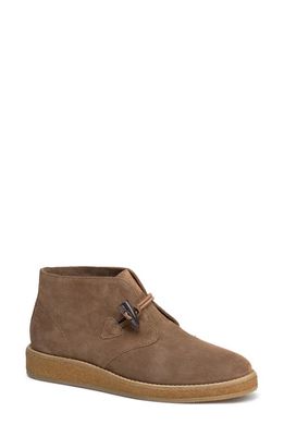 Trask Carissa Desert Bootie in Taupe Suede