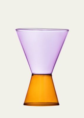 Travasi Amber Lilac Glass
