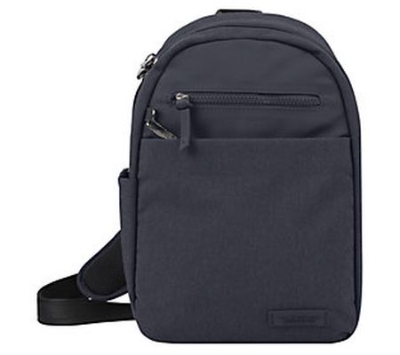 Travelon Anti-Theft Metro Sling-Navy Heather