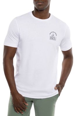 Travis Mathew Send to Voicemail Graphic T-Shirt in White