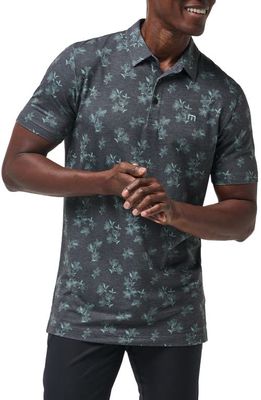 TravisMathew Azalea Season Polo in Heather Black 