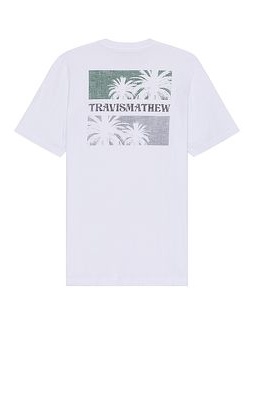 TravisMathew Coast Run Tee in White