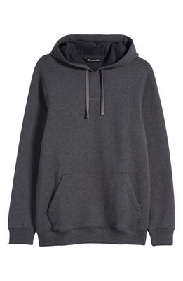 TravisMathew Coastal Cloud Hoodie in Heather Black