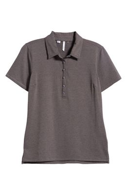 TravisMathew Featherweight Polo in Grey Heather