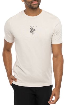 TravisMathew Hidden Purpose Logo Graphic T-Shirt in Moonbeam