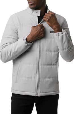 TravisMathew Interlude Puffer Jacket in Heather Sleet