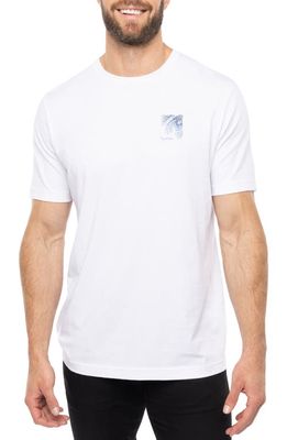 TravisMathew Melted Marg Graphic T-Shirt in White