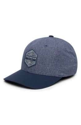 TravisMathew Rapido Baseball Cap in Heather Peacoat