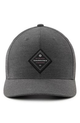 TravisMathew Secret Magic Baseball Cap in Heather Black