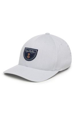 TravisMathew Tex Mex Snapback Baseball Cap in Heather Grey