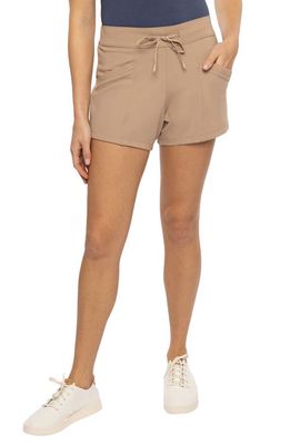 TravisMathew Under the Sun Stretch Shorts in Natural