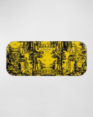 Tray 25X60cm - Giardino Settecentesco Black Yellow