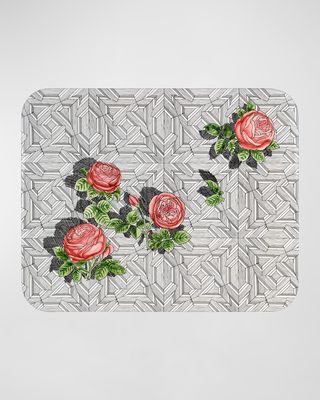 Tray 48X60cm - Musciarabia With Roses Color