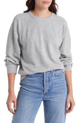 Treasure & Bond Cotton Blend Sweatshirt in Grey Heather