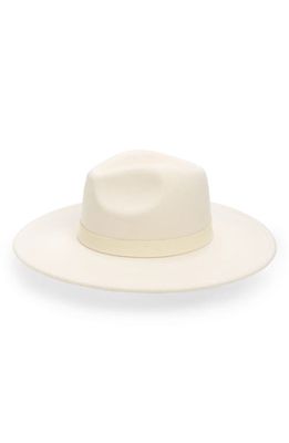 Treasure & Bond Felt Panama Hat in Ivory