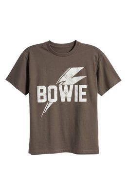 Treasure & Bond Kids' Cotton Graphic T-Shirt in Black Raven Bowie