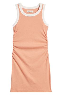 Treasure & Bond Kids' Muscle Tank Dress in Coral Muted