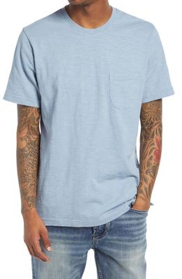 Treasure & Bond Men's Short Sleeve Pocket T-Shirt in Blue Ashley