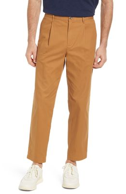 Treasure & Bond Relaxed Twill Chino Pants in Tan Dale