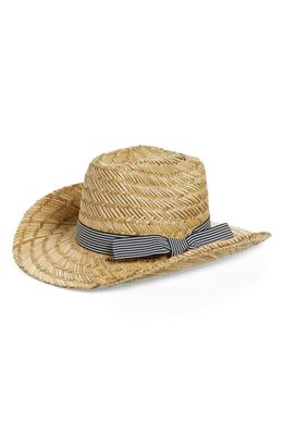 Treasure & Bond Rush Straw Cowboy Hat in Natural Light Combo