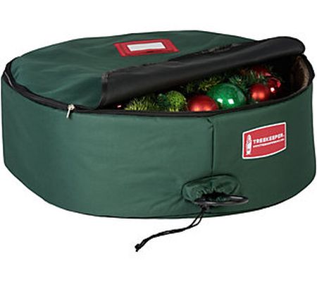 TreeKeeper 30" Padded & Stackable Wreath Storag e Bag