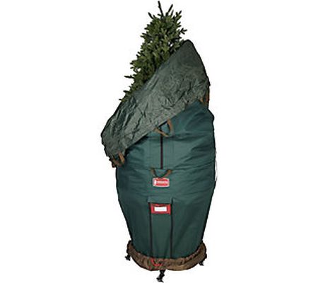 TreeKeeper XL Upright Tree Storage Bag w/Rollin g Stand 6-9'