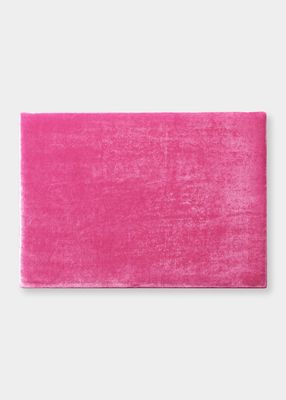 Tresor Bright Pink Medium Jewelry Box in Velvet, 21x15cm