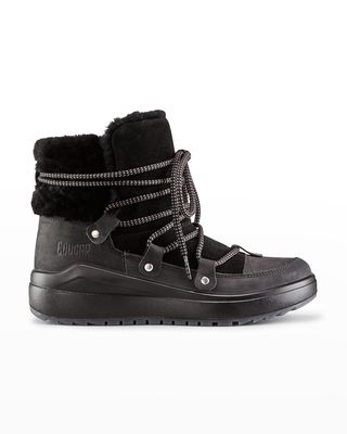 Treville Suede Shearling Winter Boots