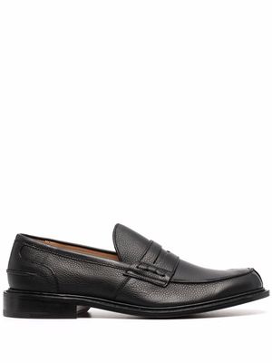 Tricker's Jacob leather penny loafers - Black