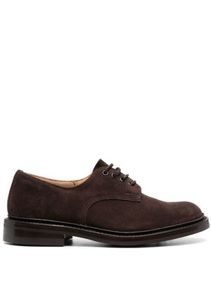 Tricker's low-top lace-up derby shoes - Brown