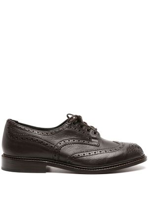 Tricker's Stow perforated leather brogues - Brown