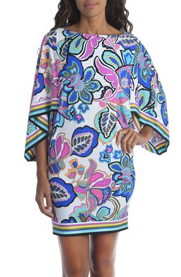 Trina Turk Mandalay Floral Print Cover-Up Tunic in Multi