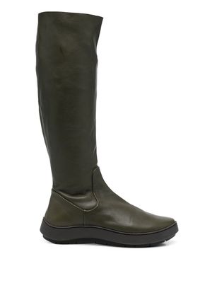Trippen Whistle knee-length boots - Green