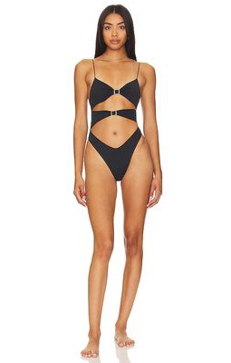 Tropic of C Front Cutout One Piece in Black