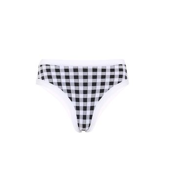 Tropic of C La Plage gingham bikini bottoms