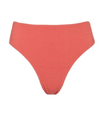 Tropic of C Vibe high-rise bikini bottoms