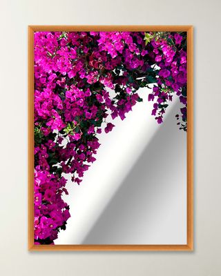 Tropical Blossoms Mirror 2 Giclee