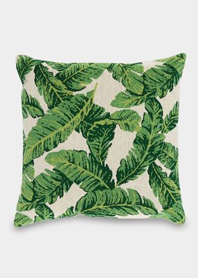 Tropical Leaf 22" Pillow