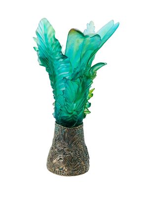 Tropical Voyage Prestige Crystal Vase