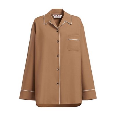 Tropical Wool Overshirt