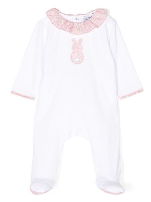 Trotters Flopsy organic-cotton romper - White