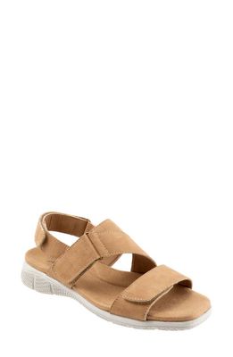 Trotters Tatia Slingback Sport Sandal in Tan Croco