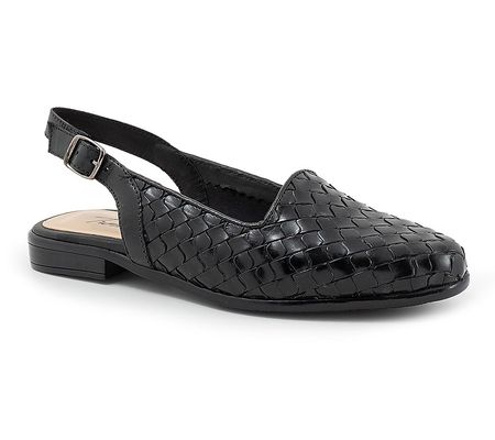 Trotters Women's Lea Woven Slingbacks