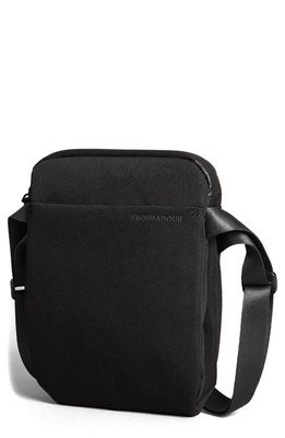 Troubadour Compact Messenger Bag in Black