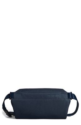 Troubadour Compact Sling Recycled Polyester Messenger Bag in Navy