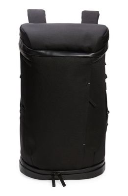 Troubadour Explorer Aero Backpack in Black Nylon