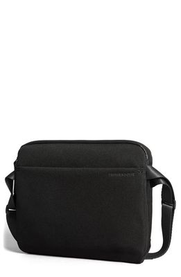 Troubadour Recycled Polyester Messenger Bag in Black
