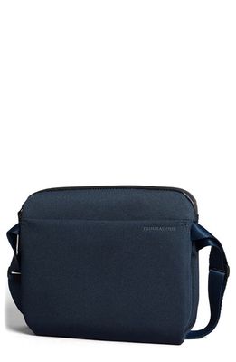 Troubadour Recycled Polyester Messenger Bag in Navy