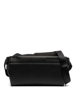 Troubadour Sling Compact faux-leather bag - Black