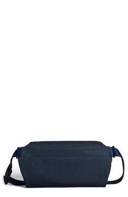 Troubadour Sling Recycled Polyester Messenger Bag in Navy